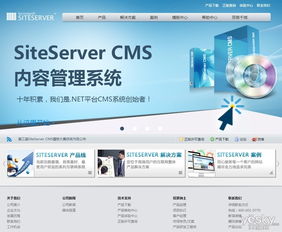 百容千域软件siteserver cms推出全新的官网